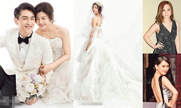 陳曉與陳妍希今天舉行婚禮，展開人生新一頁。