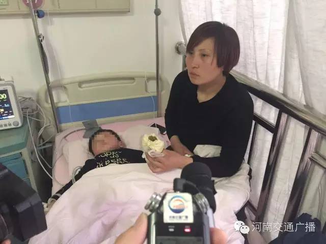 小浩天的母親通過河南交通廣播向所有幫助他們的人表達(dá)了感謝！