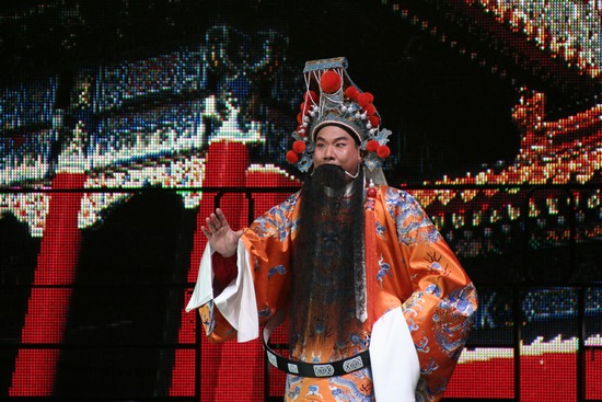 河南省豫劇二團(tuán)演員、唐派再傳弟子郭志誠(chéng)演唱唐派名劇《金殿風(fēng)云》