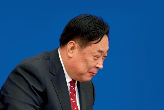 張力軍從環(huán)保部副部長任上退休兩年多后，被中紀(jì)委宣布接受組織調(diào)查。資料圖