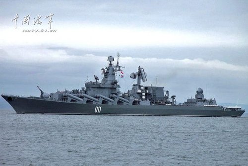 瓦良格號巡洋艦。