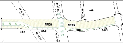 東西恢復(fù)雙向6車道，限高3.2米，限速30千米每小時(shí)