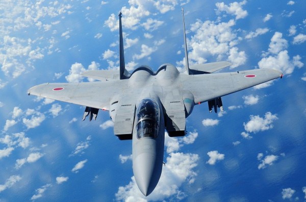 圖為F-15DJ雙座型。