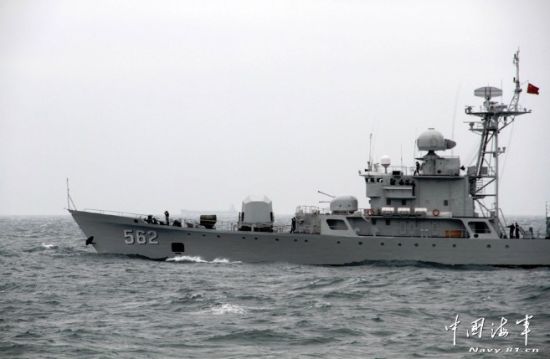 【我053H1G護衛(wèi)艦升級后亮劍南?！? width=