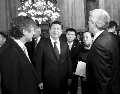 　會見阿根廷議長。