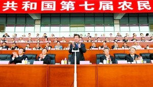 月16日，第七屆全國(guó)農(nóng)民運(yùn)動(dòng)會(huì)開(kāi)幕式在南陽(yáng)市體育場(chǎng)隆重舉行
