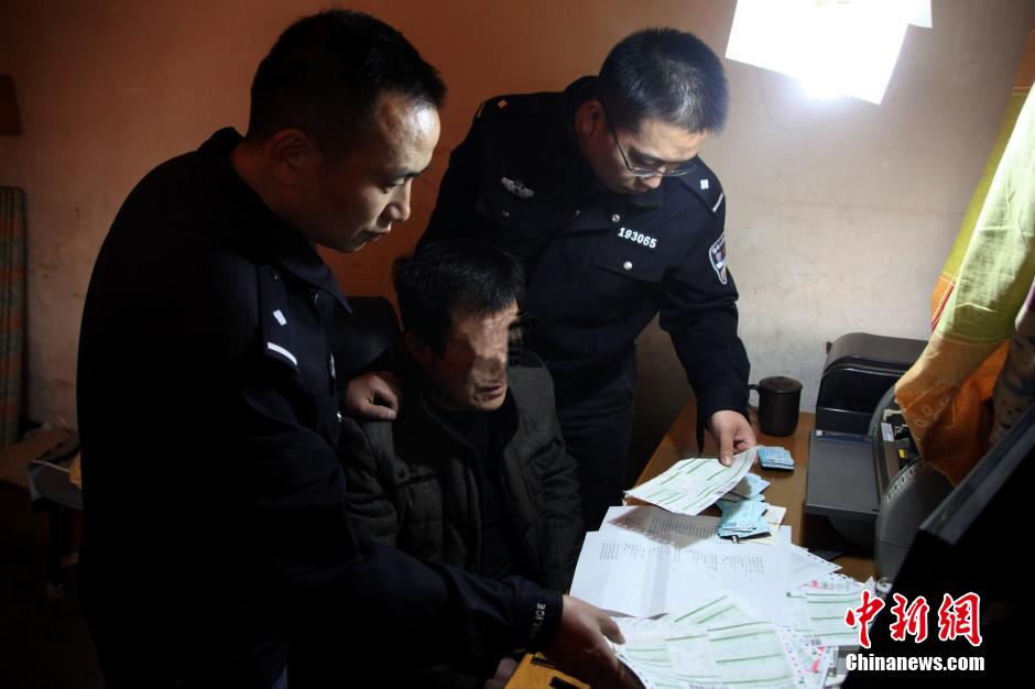 圖為抓獲犯罪嫌疑人（資料圖片）。
