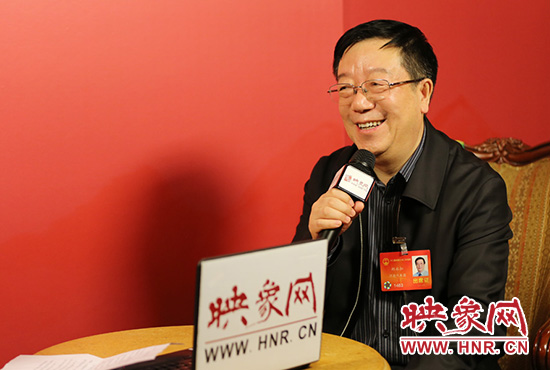 全國人大代表鄭永和做客映象網(wǎng)全國兩會北京直播室。