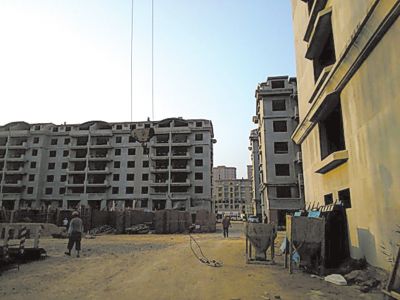 　適園雅居小區(qū)，已建起13棟住宅樓。
