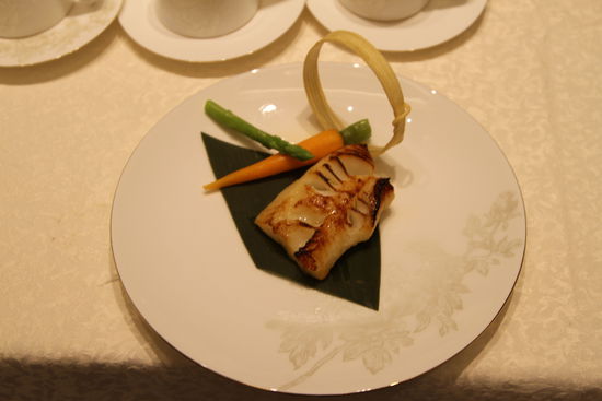 香烤銀鱈魚。 花惠生 供圖