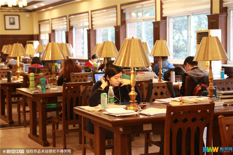 重慶大學改造翻新的“民國風圖書館”走紅網絡，引得無數網友點贊