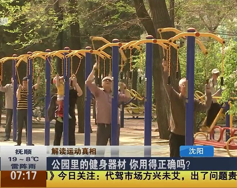 公園里的健身器材 你用得正確嗎？
